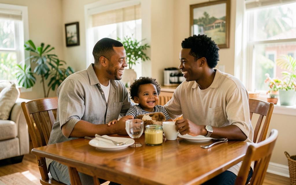 The Fontaine Family at home
