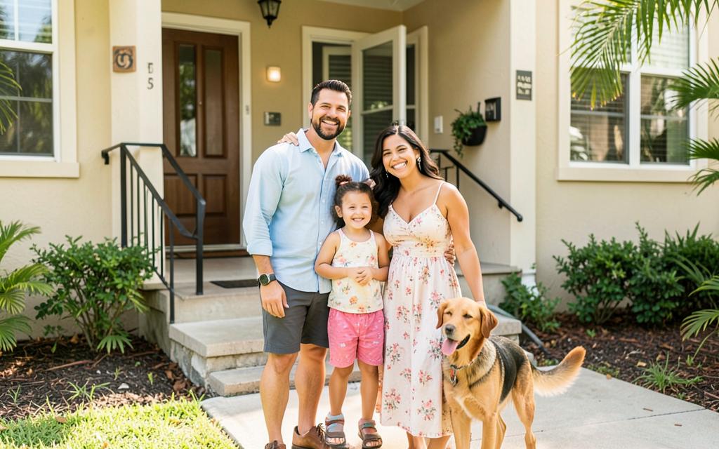 The Ashby Family at home