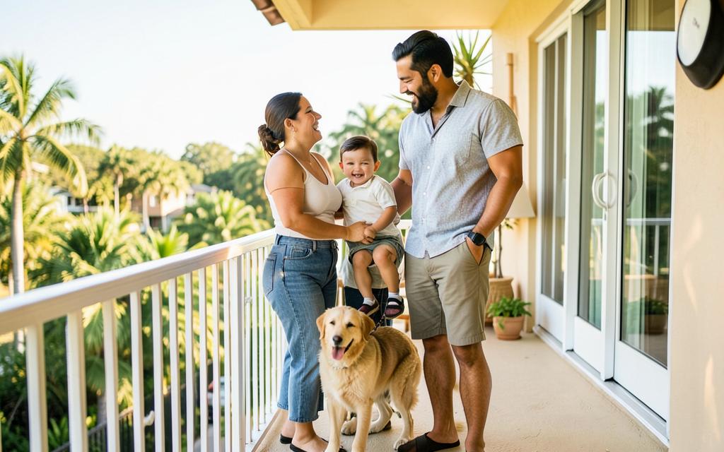 The Prasad Family at home