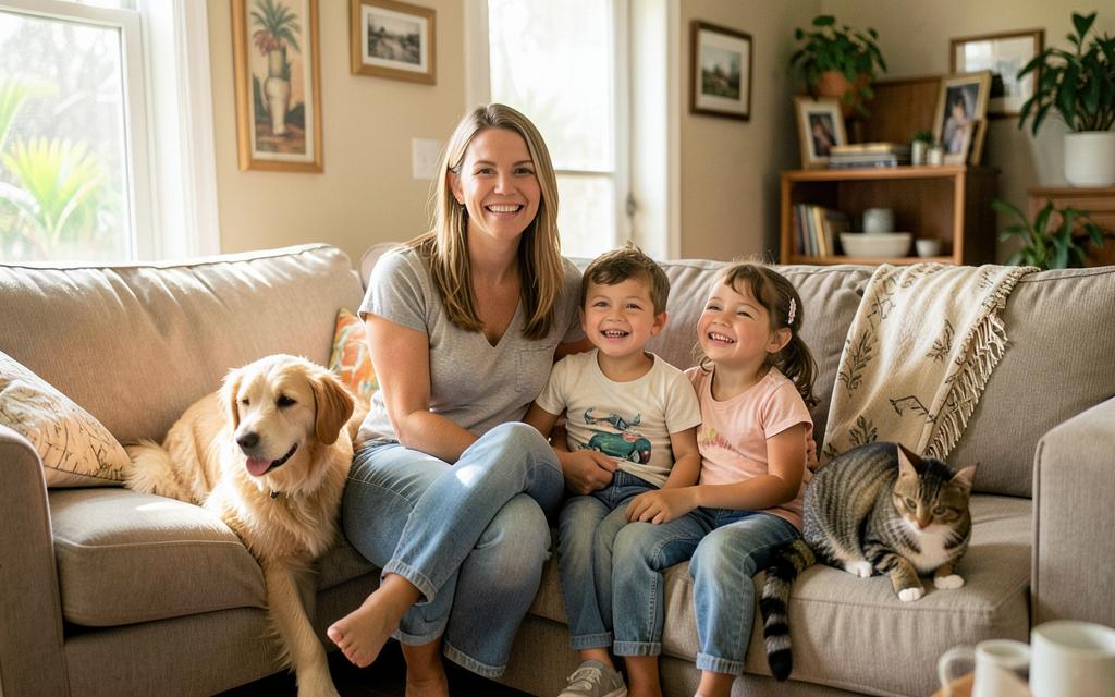 The Everly Family at home