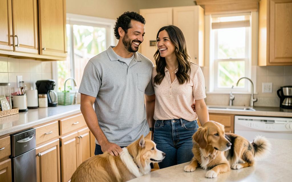 The Rivera Family at home